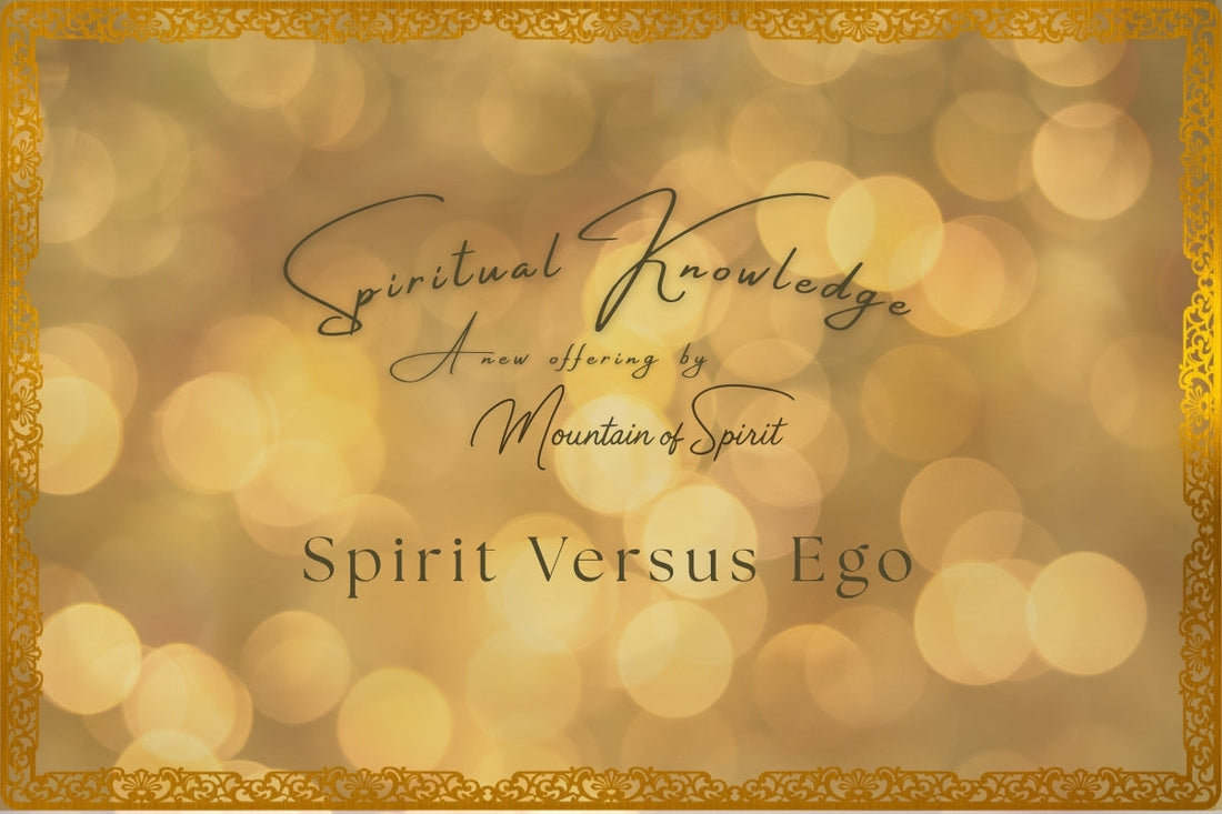 Week 2 - 2: Spirit Versus Ego