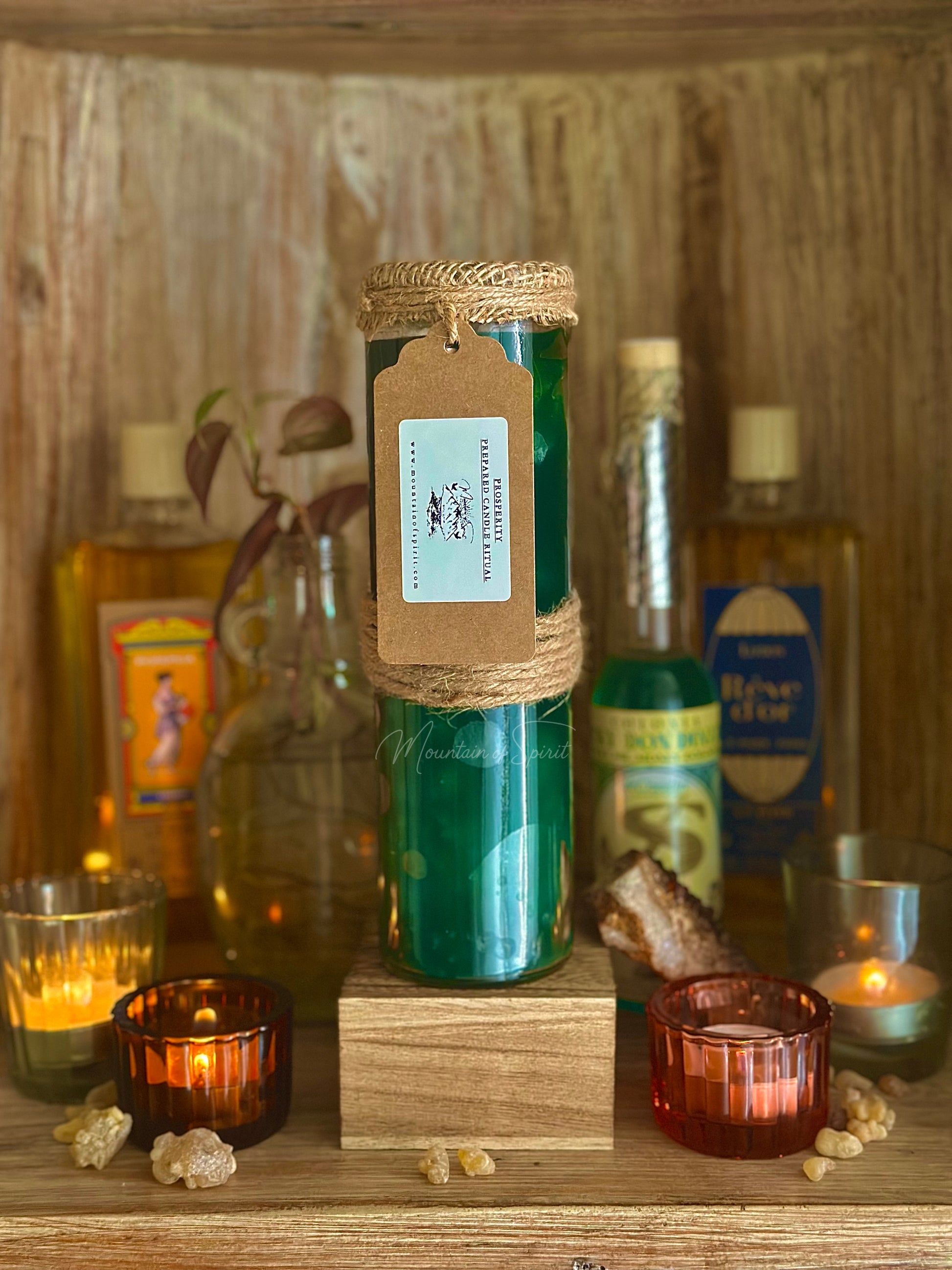 Prosperity Prepared Candle Ritual