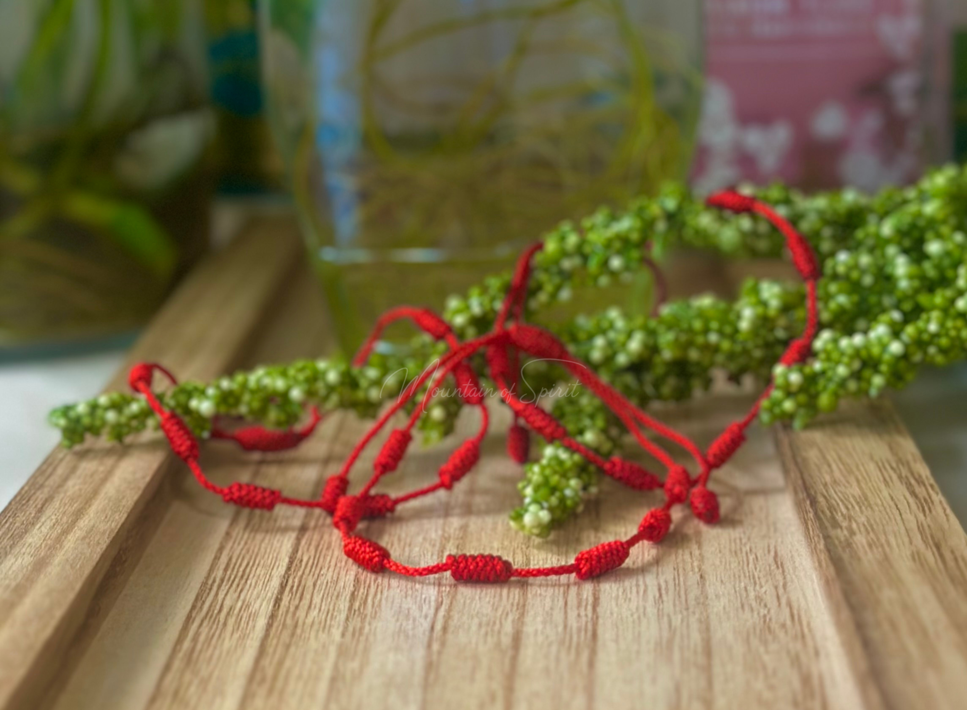 Red String Protection Blessed Bracelet